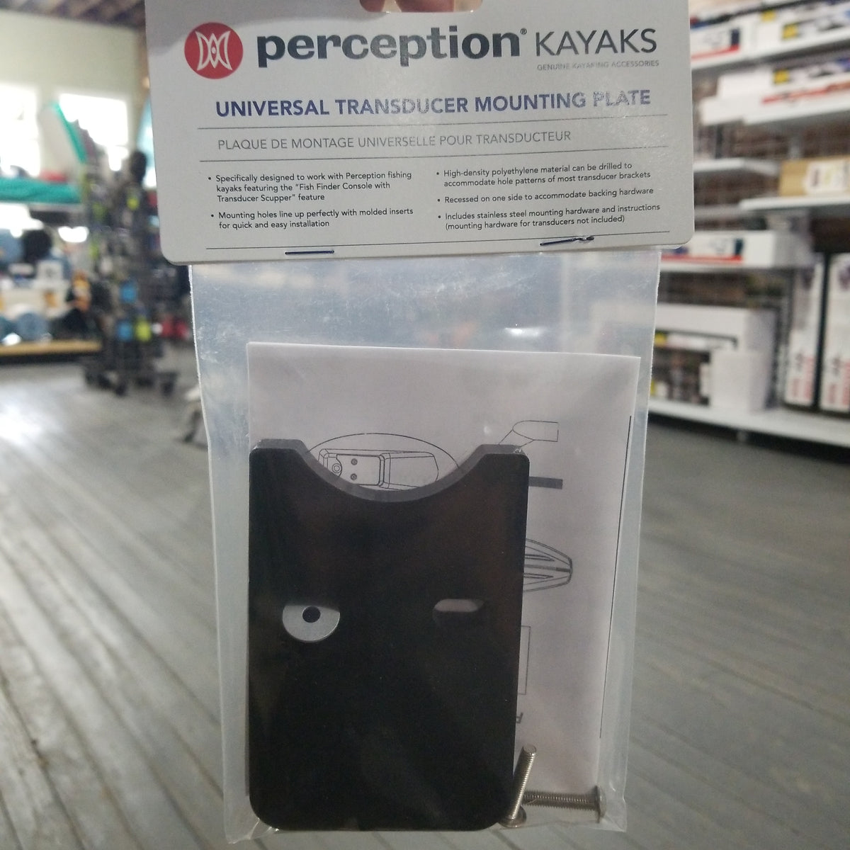 Perception-Universal Transducer Mounting Plate