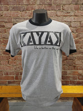 Load image into Gallery viewer, Carried Away Outfitters: Grey Kayak T-Shirt
