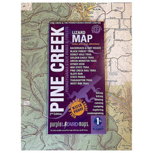 Load image into Gallery viewer, Purple Lizard Map Lake &amp; Trails